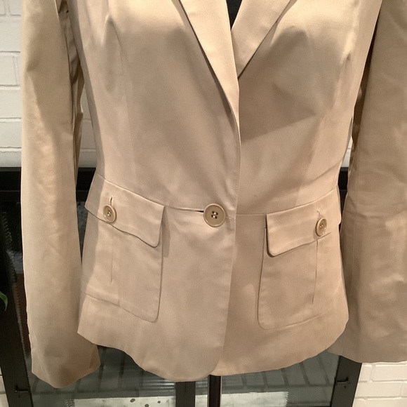 #317 Amazingly Soft Talbots Single Button Blazer Size 2 - Picture 4 of 10